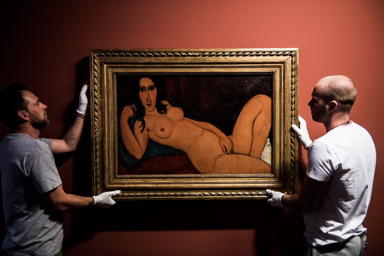 Modigliani kiállítás – tárlatvezetés